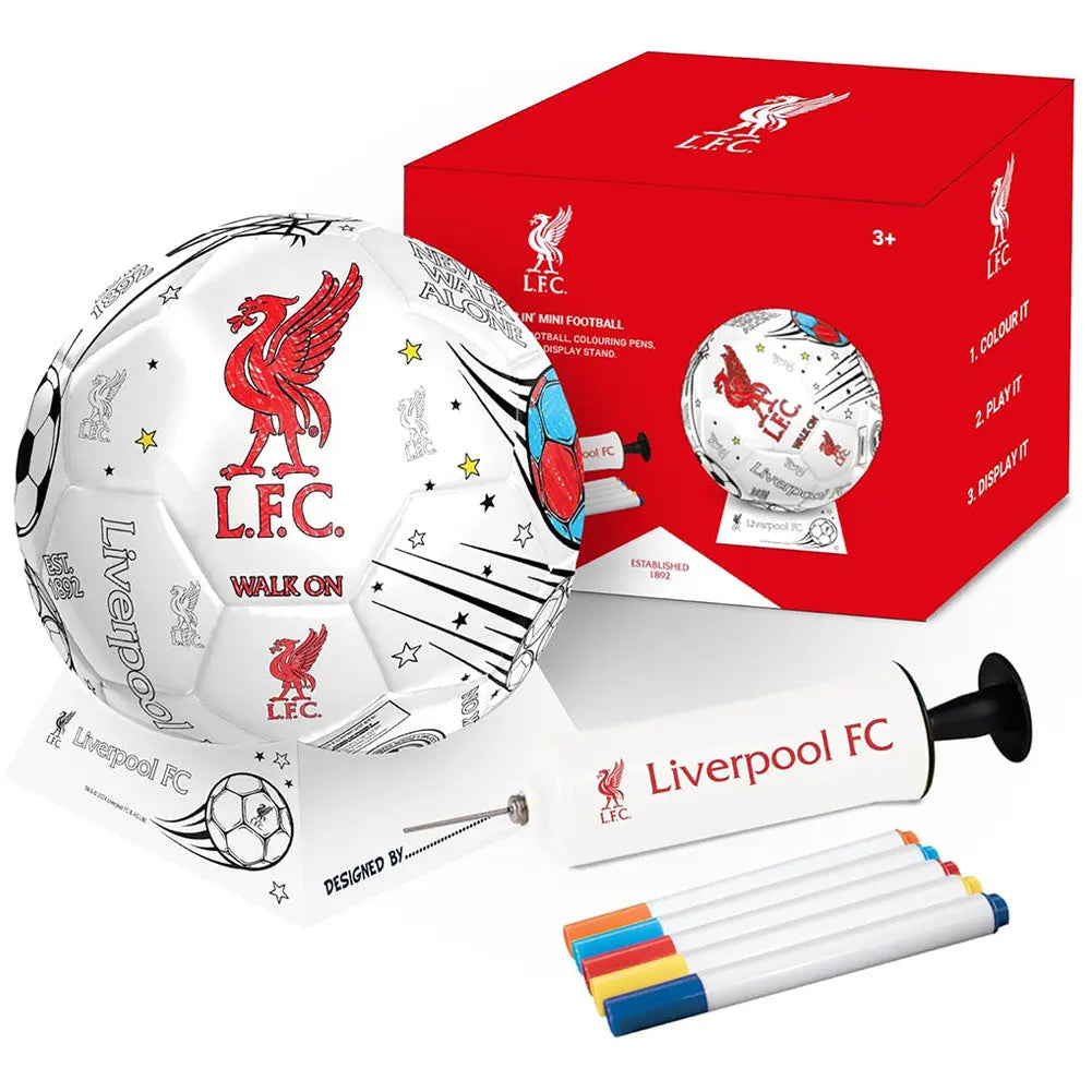 Liverpool FC Colour Your Own Football