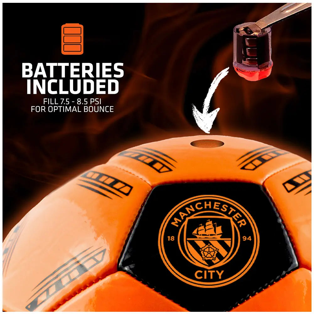 Manchester City LED Glow Football Football Gifts Online