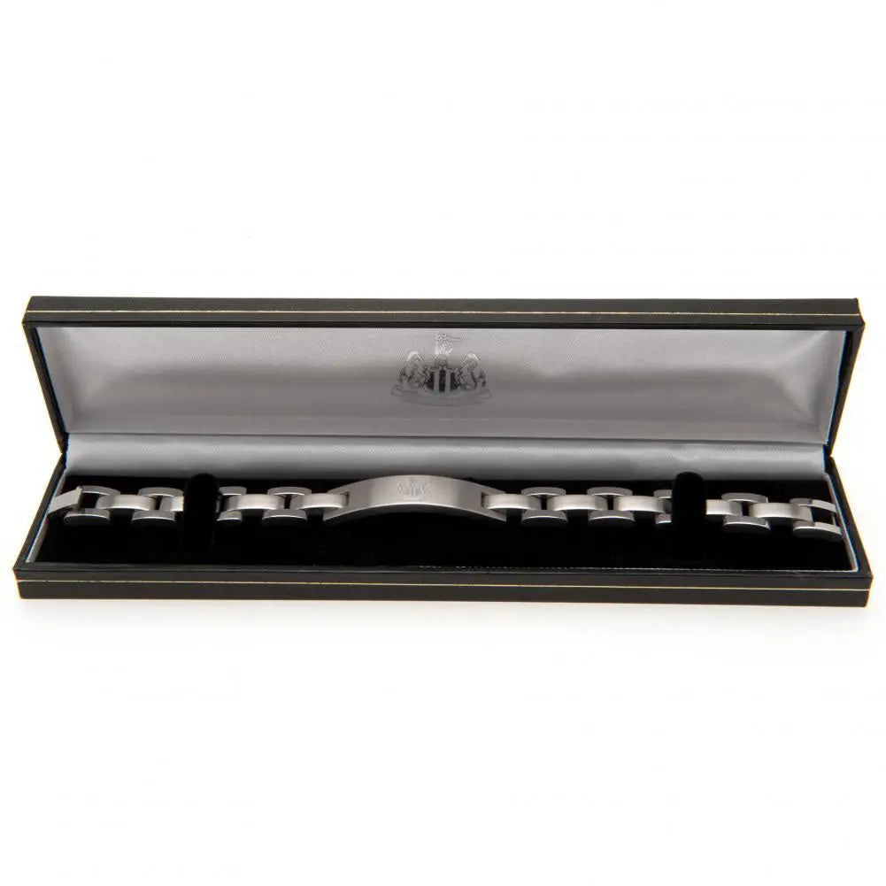 Newcastle United Engraved Bracelet Front in Box
