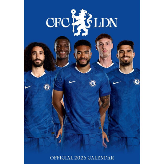Chelsea FC A3 2026 Calendar