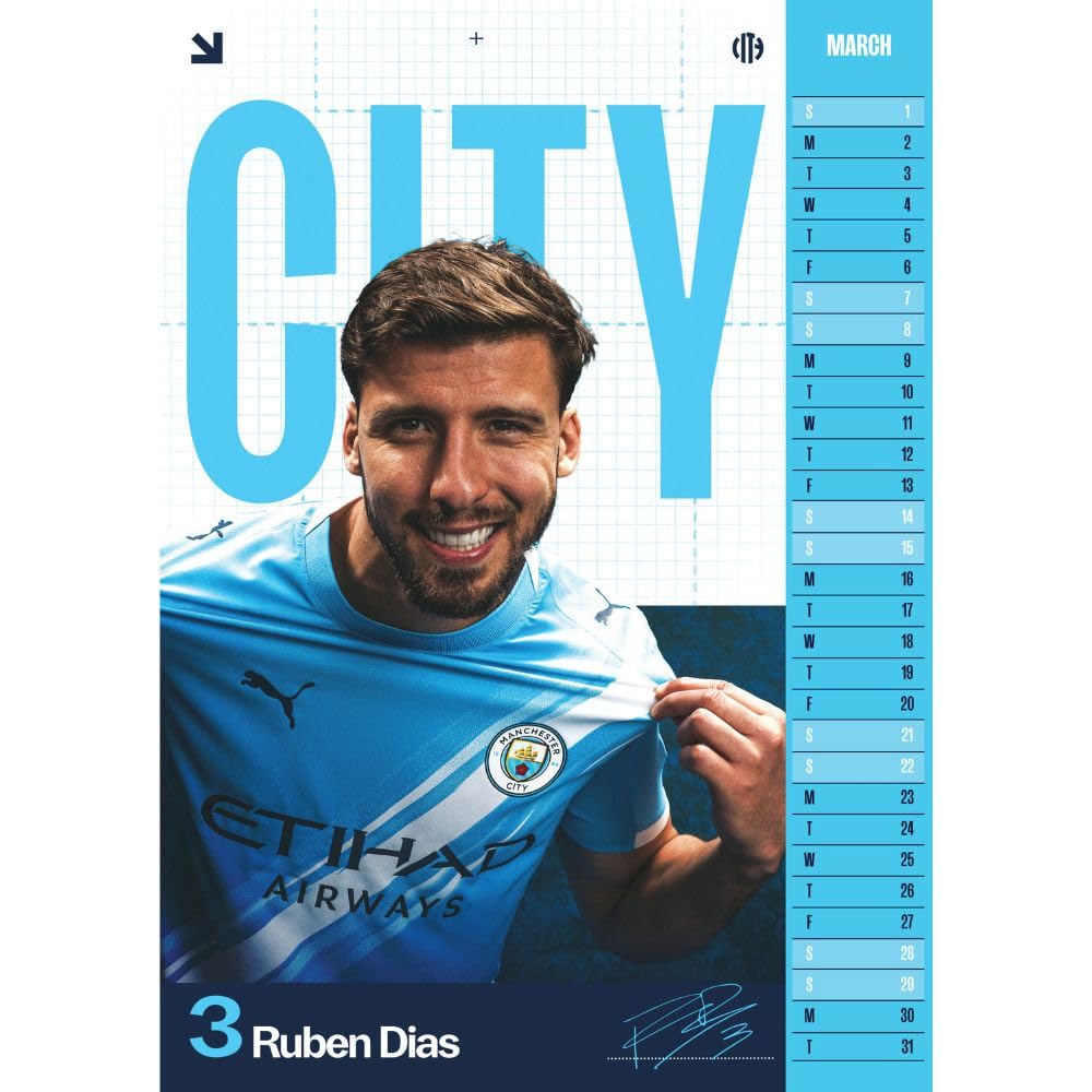 Manchester City A3 2026 Calendar
