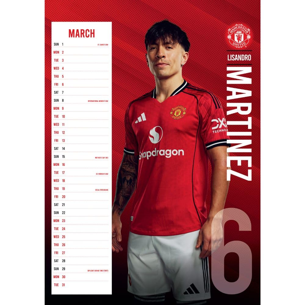 Manchester United A3 2026 Calendar