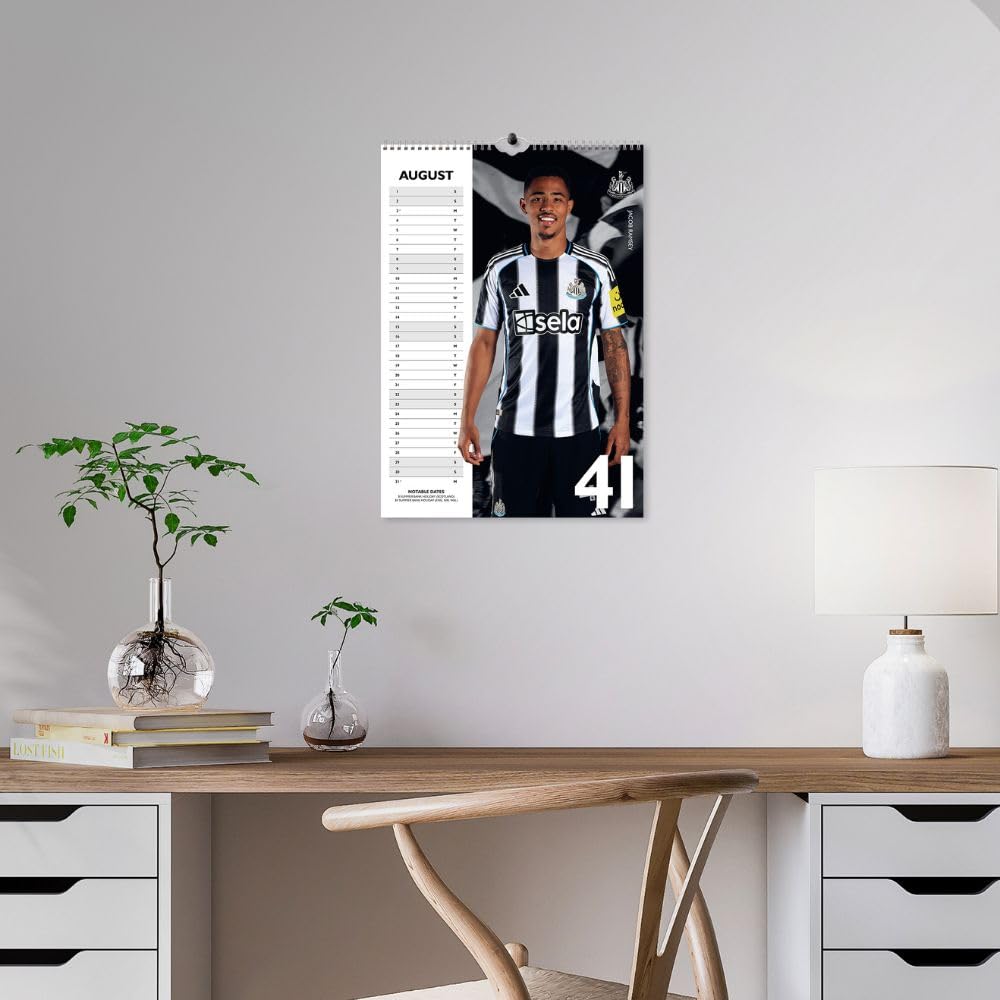 Newcastle United A3 2026 Calendar