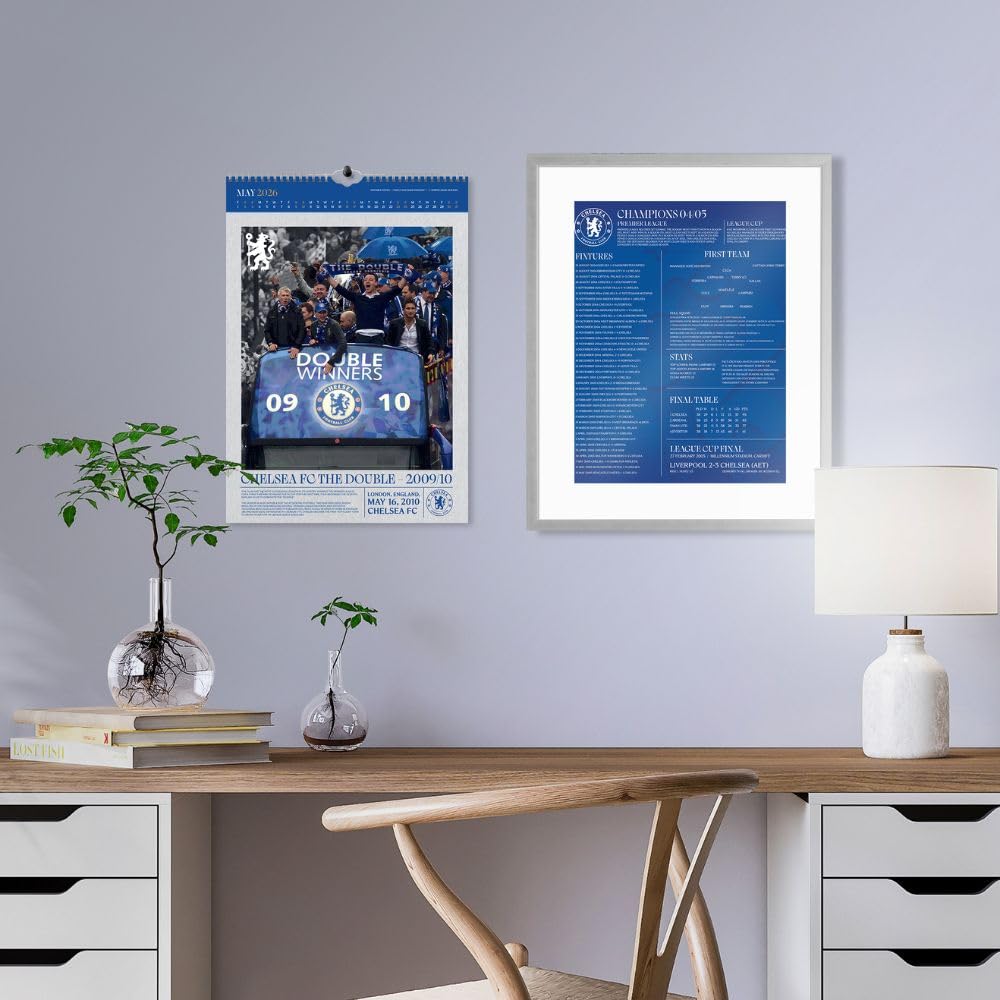 Chelsea FC Deluxe 2026 Calendar