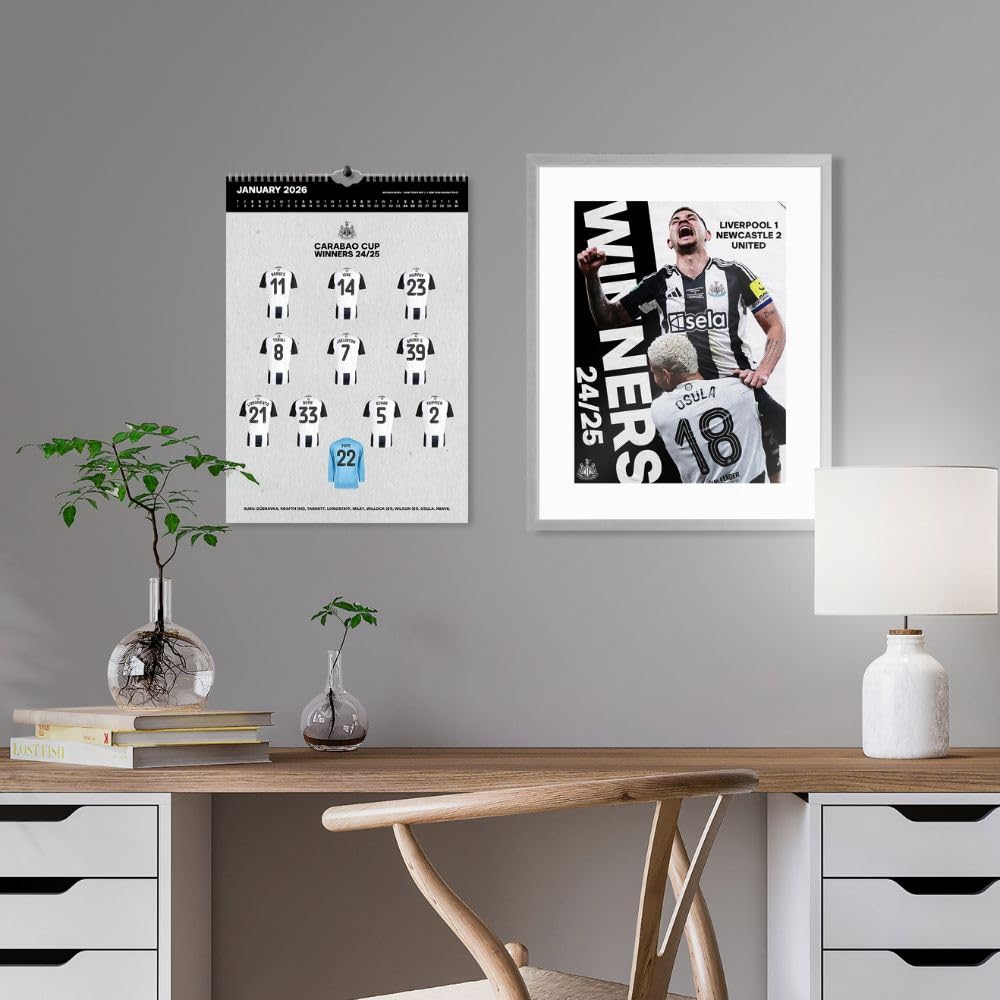 Newcastle United Deluxe 2026 Calendar