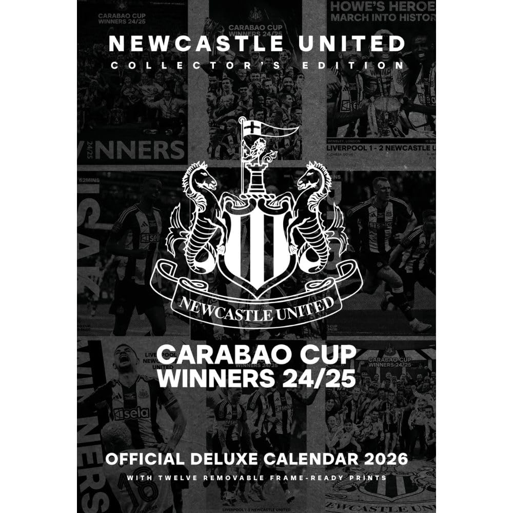 Newcastle United Deluxe 2026 Calendar