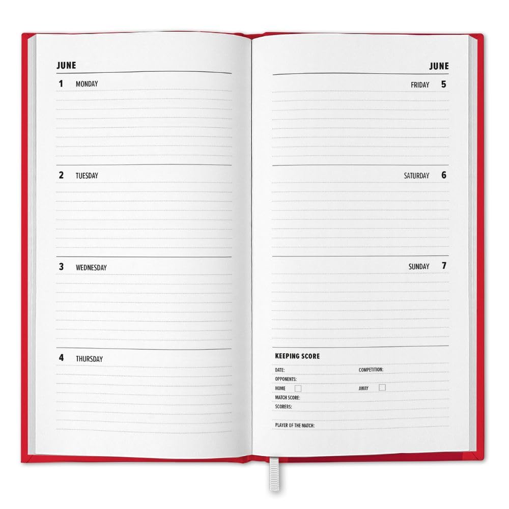 Arsenal 2026 Slim Diary