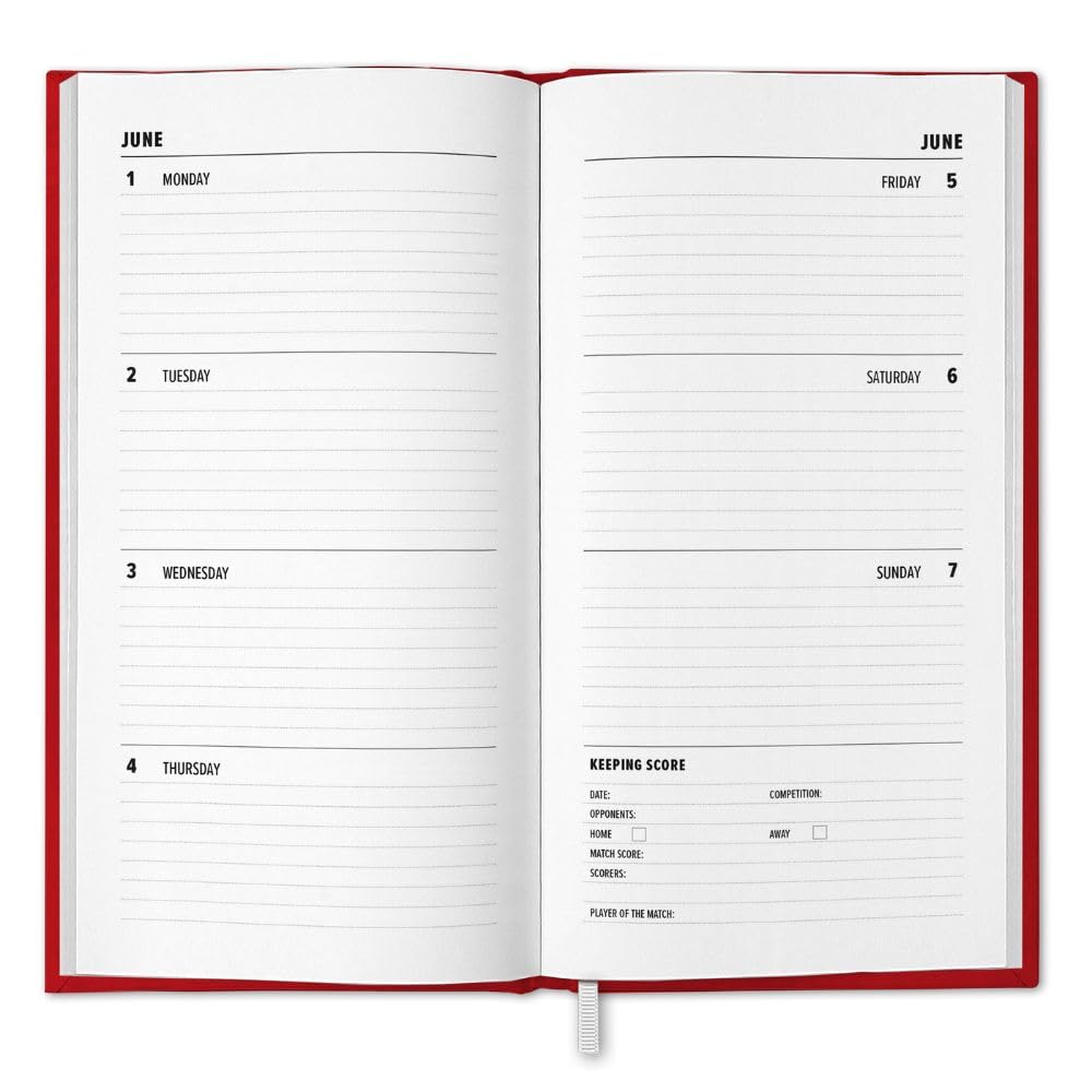 Manchester United 2026 Slim Diary