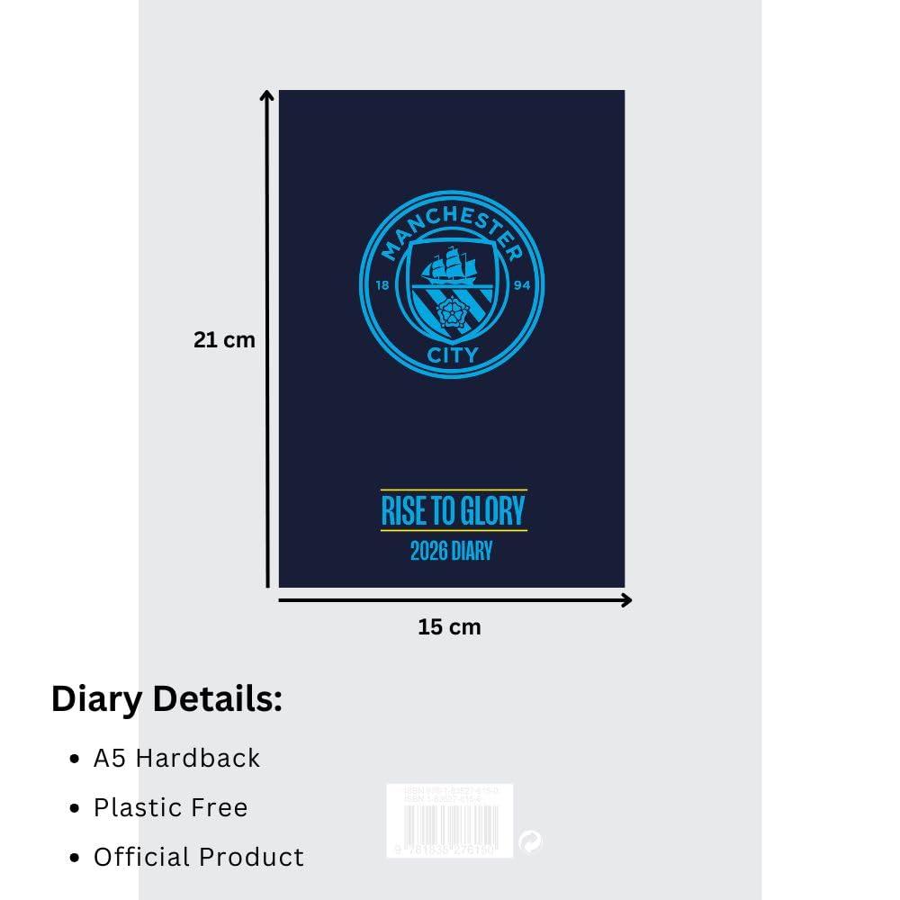 Manchester City 2026 A5 Diary