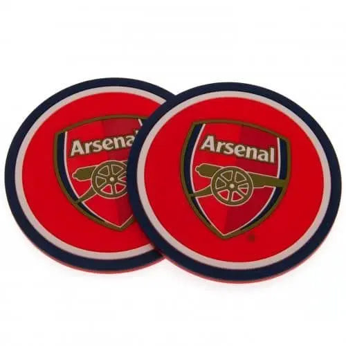 Arsenal FC 2 Pack Coasters