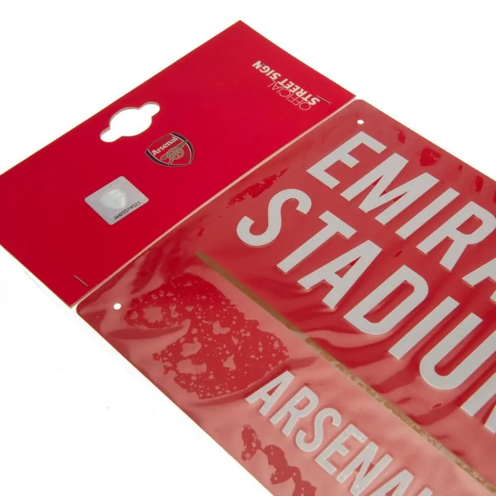 Arsenal FC Emirates Stadium Street Sign Packaged