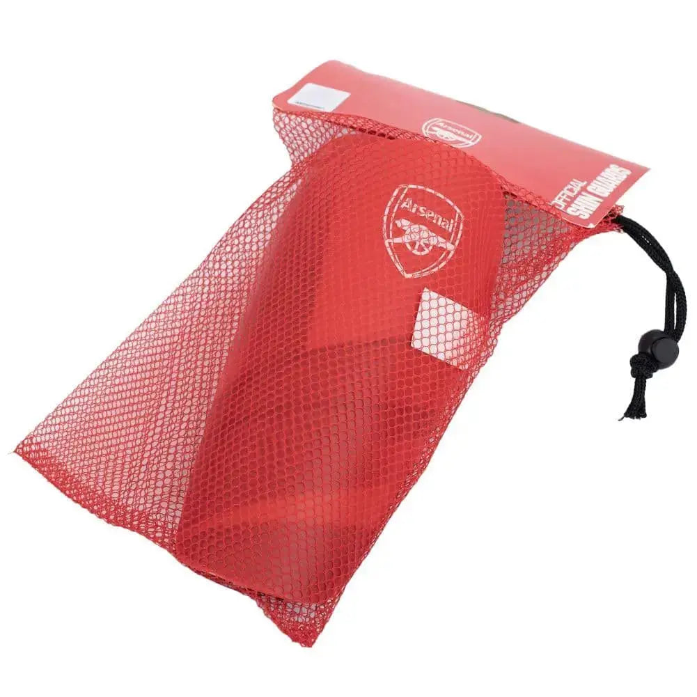 Arsenal FC Fuse Youth's Shinpads in Mesh Bag