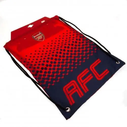 Arsenal FC Fade Gym Bag Folded