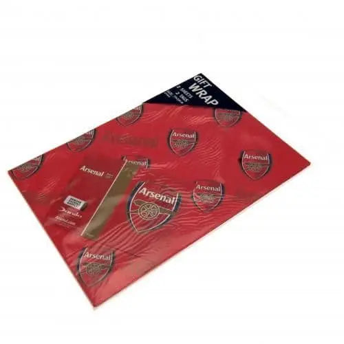 Arsenal FC Wrapping Paper Packaged