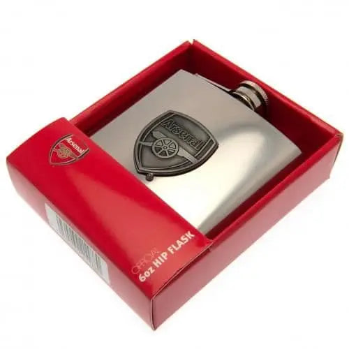 Arsenal FC Hip Flask Boxed