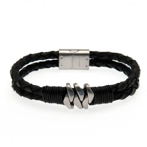Arsenal FC Leather Bracelet Back