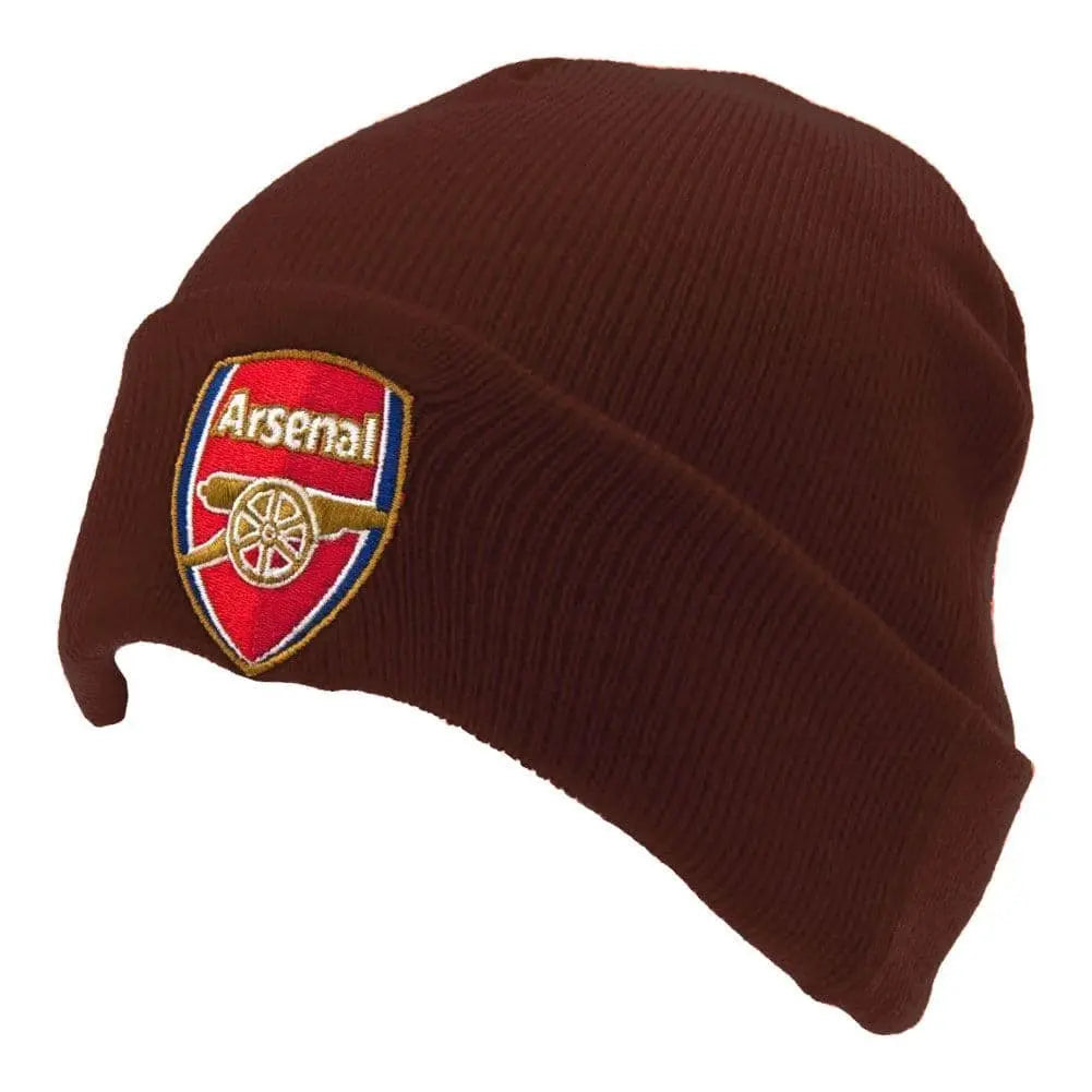 Arsenal FC Maroon Cuff Beanie Hat