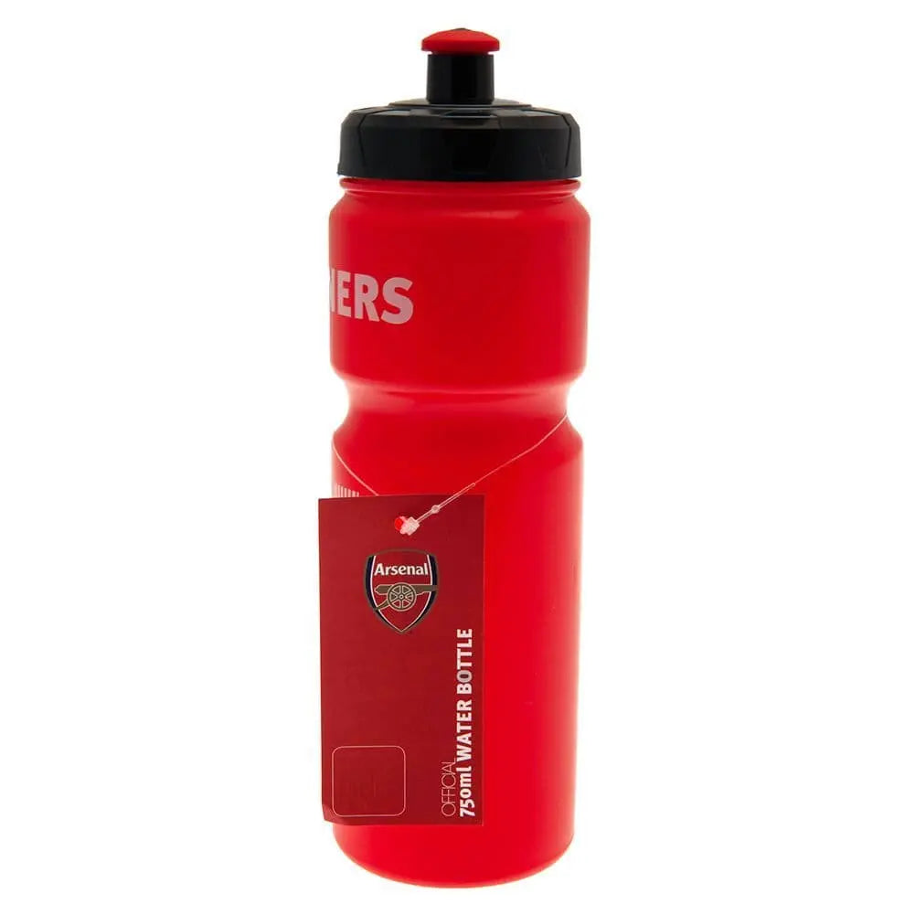Arsenal FC Plastic Drinks Bottle with Tag
