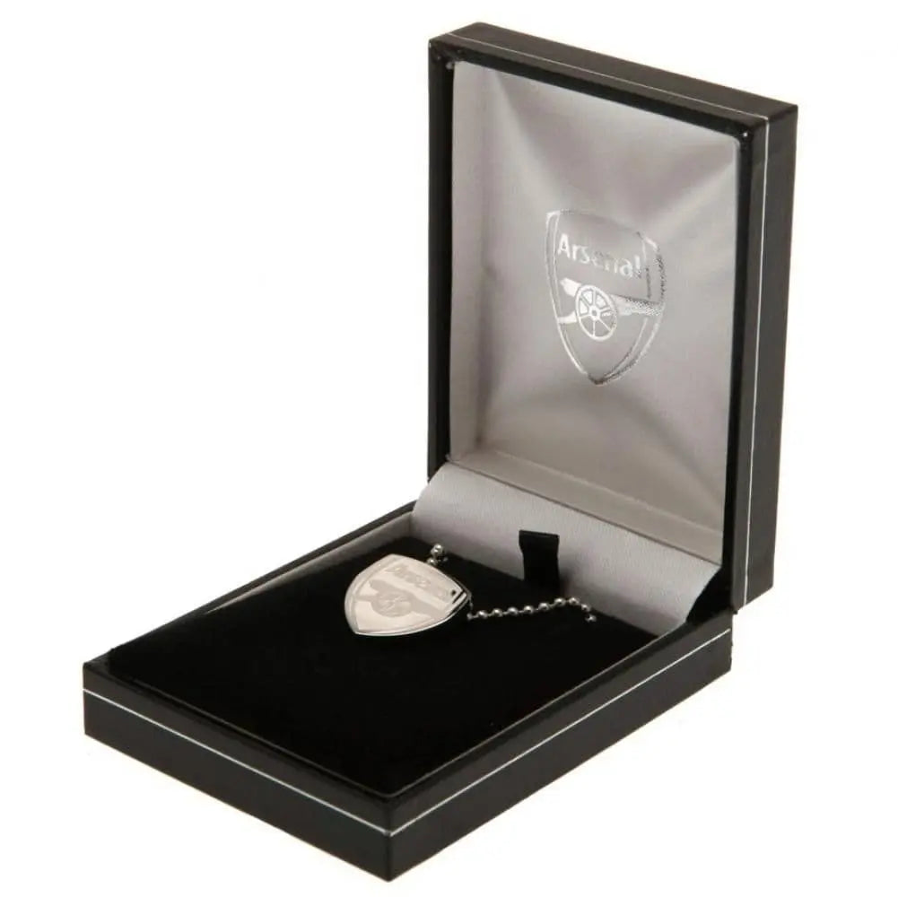 Arsenal FC Stainless Steel Pendant & Chain Boxed