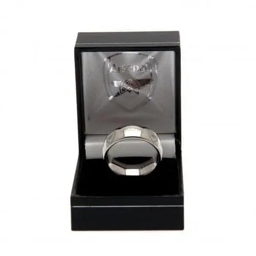 Arsenal FC Super Titanium Ring Boxed
