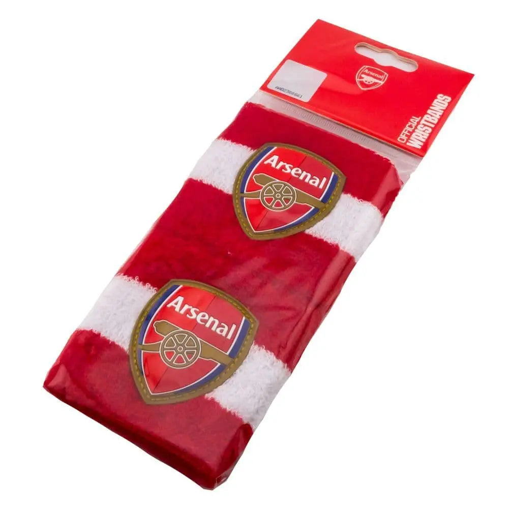 Arsenal FC Sweatbands Packaged
