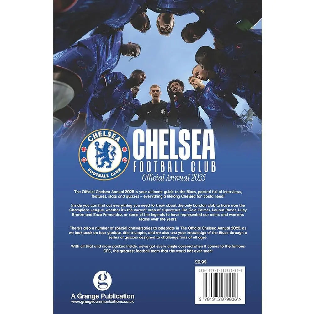 Chelsea FC 2025 Annual Back