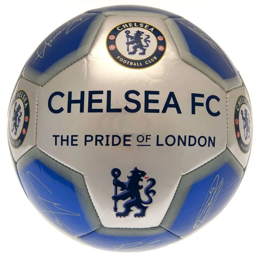 Chelsea FC 26 Panel Signature Football Back View