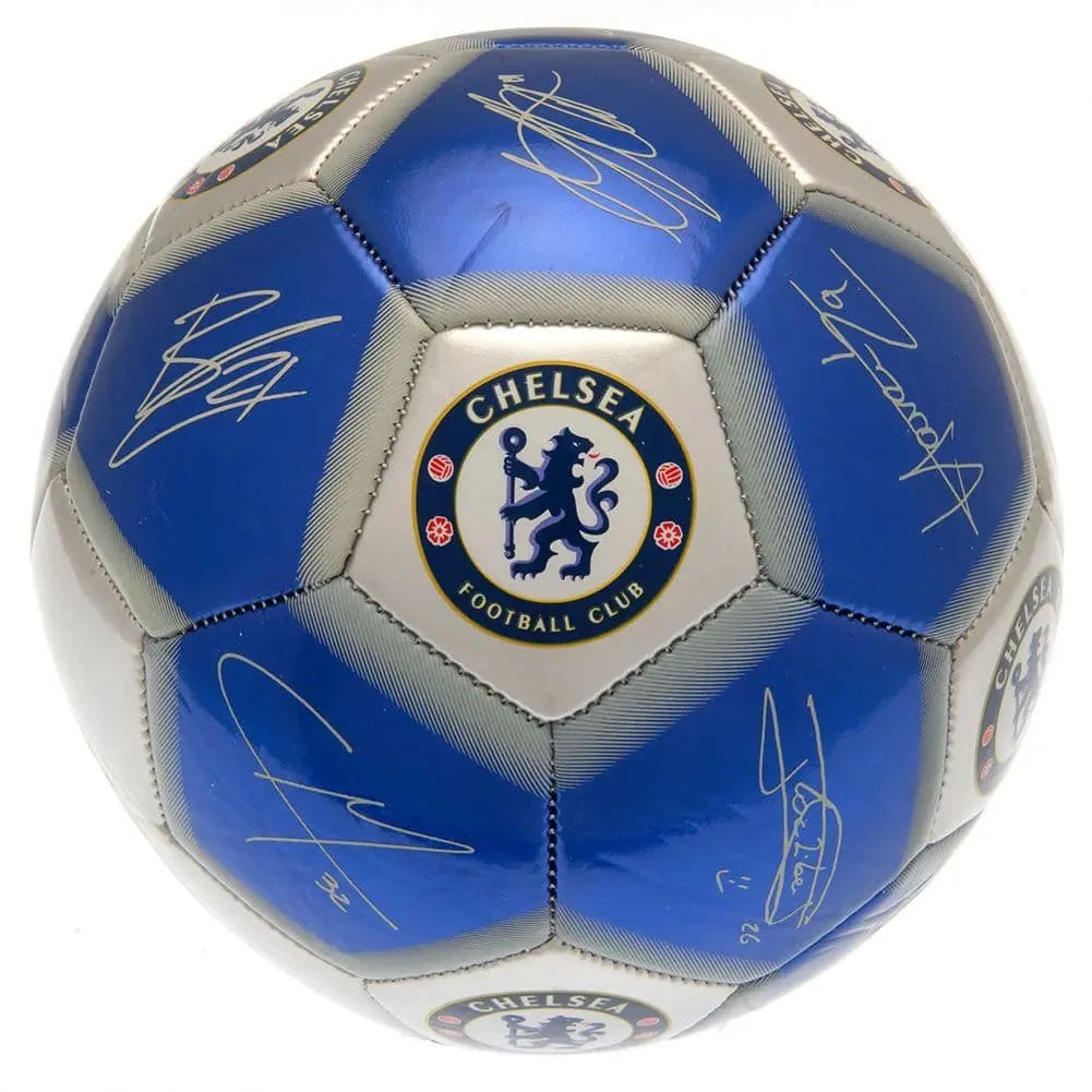 Chelsea FC 26 Panel Signature Football Front View