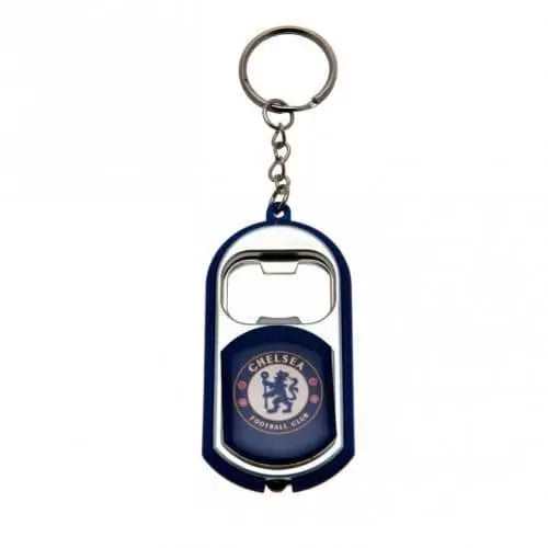 Chelsea FC Bottle Opener with Keyring & Torch Unboxed