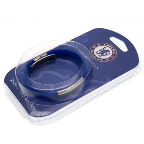 Chelsea FC Colour Silicone Bracelet Packaged