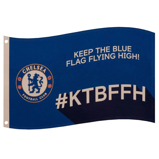 Chelsea FC Slogan Flag Main View