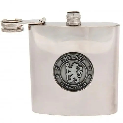 Chelsea FC Hip Flask Top Open