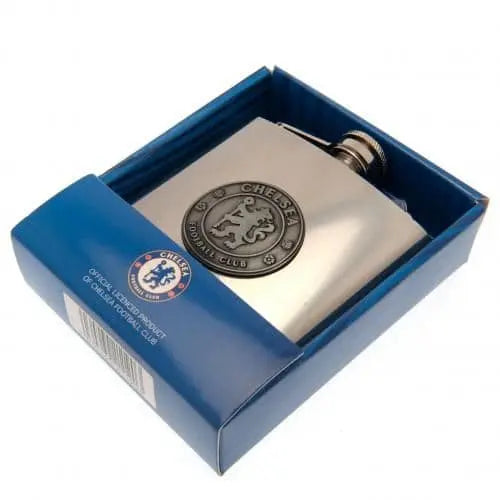 Chelsea FC Hip Flask Boxed