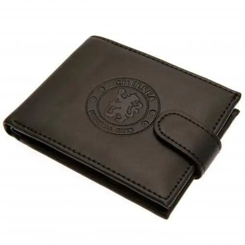 Chelsea FC Leather Wallet with Anti-Fraud Closed