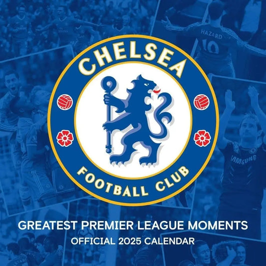 Chelsea FC 2025 Legends Calendar Front