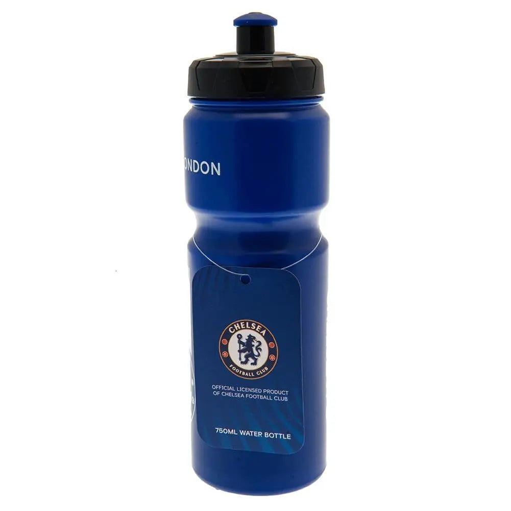 Chelsea FC Plastic Drinks Bottle with Tag