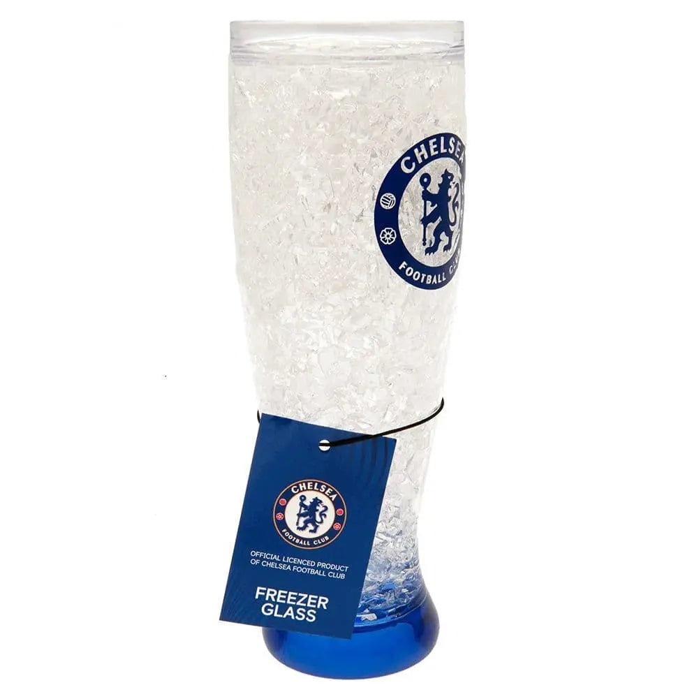 Chelsea FC Slim Freezer Mug Main View with Tag