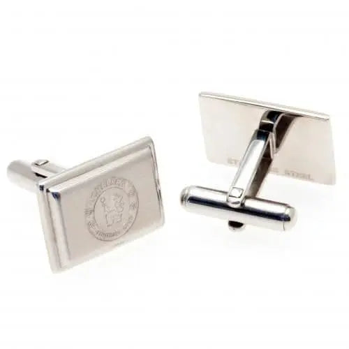 Chelsea FC Stainless Steel Cufflinks Main View