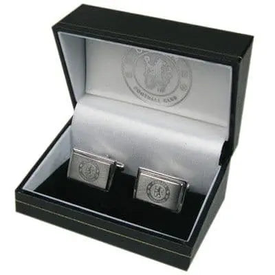 Chelsea FC Stainless Steel Cufflinks Boxed