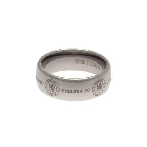Chelsea FC Super Titanium Ring Back2