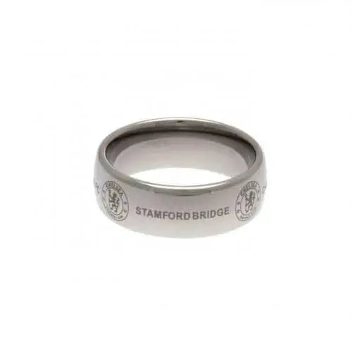 Chelsea FC Super Titanium Ring Back View