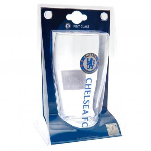 Chelsea FC Tulip Pint Glass Packaged