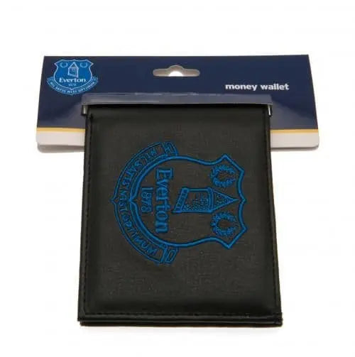 Everton FC Embroidered Leather Wallet Packaged