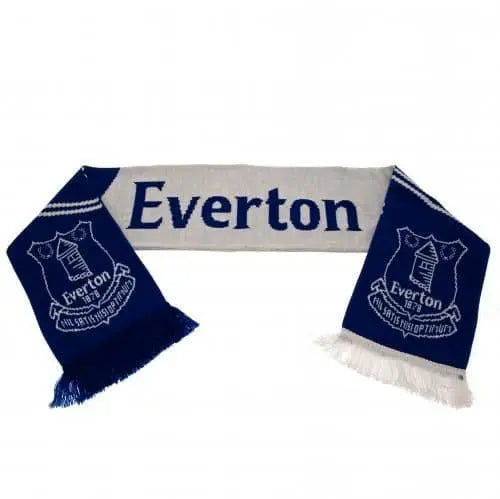 Everton FC Vertigo Scarf Crest View