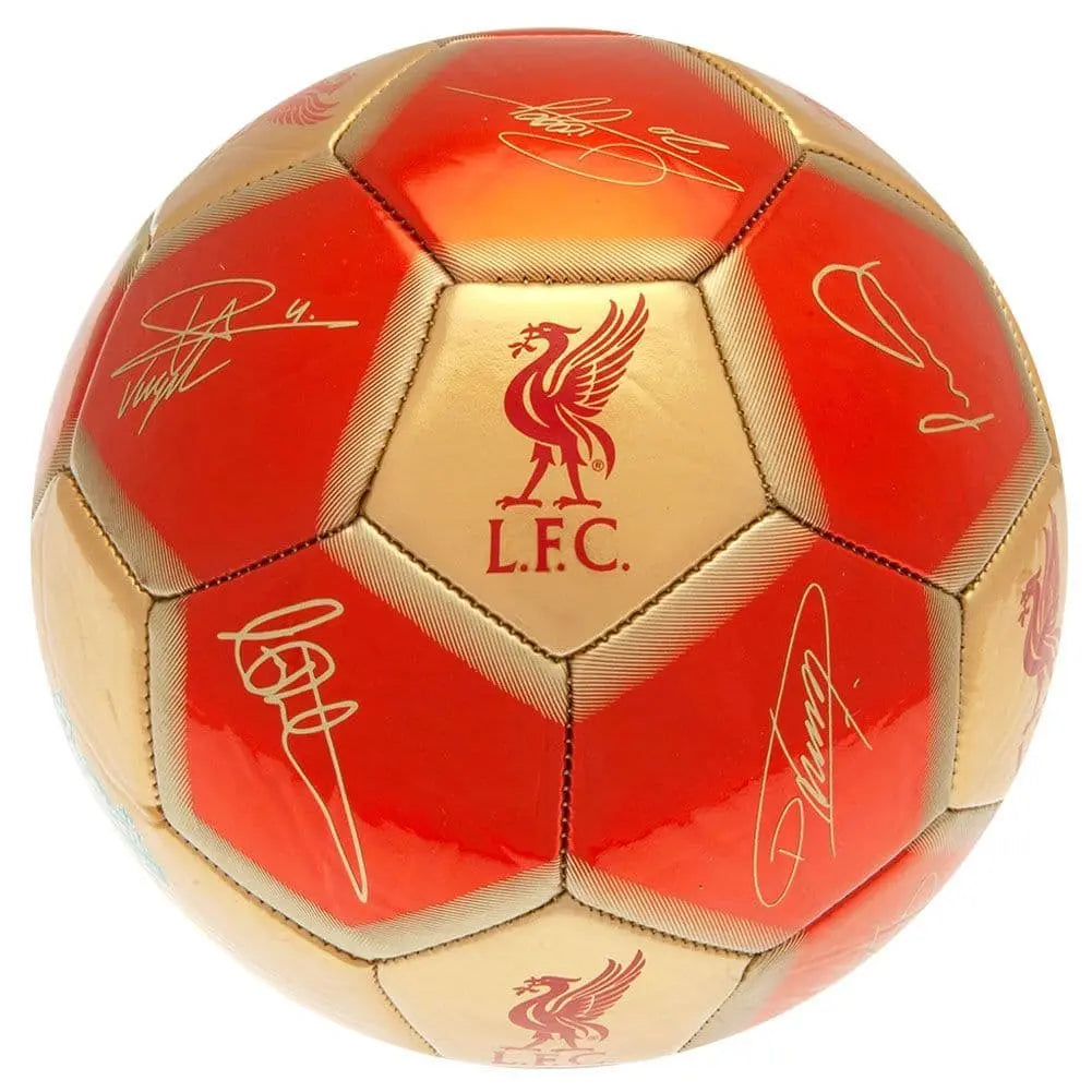 Liverpool FC 26 Panel Signature Football Side View