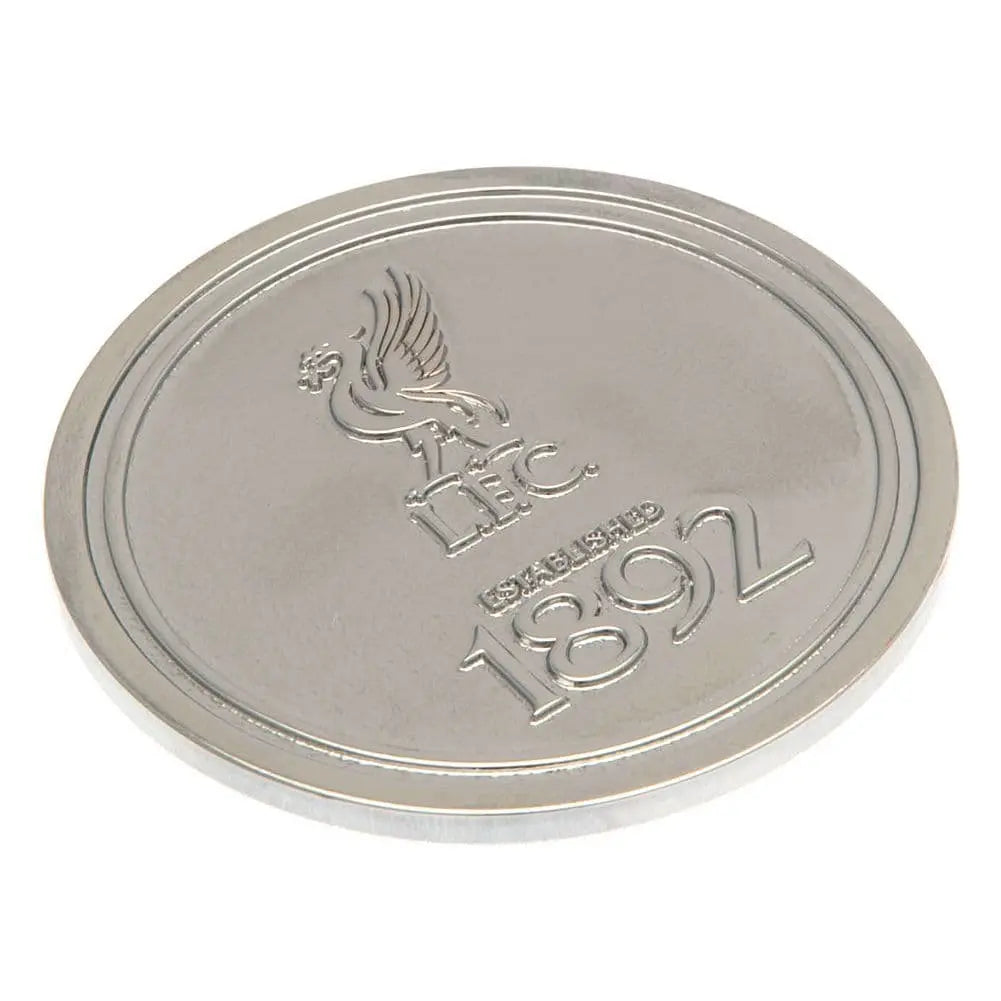 Liverpool FC Alloy Car Badge Flat View