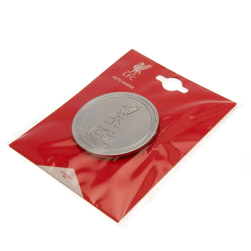 Liverpool FC Alloy Car Badge Packaged