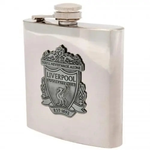 Liverpool FC Hip Flask Side View