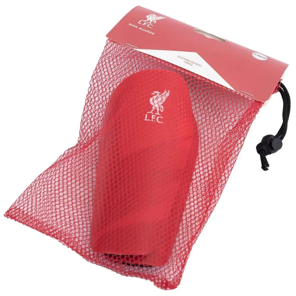 Liverpool FC Fuse Kids Shinpads in Bag