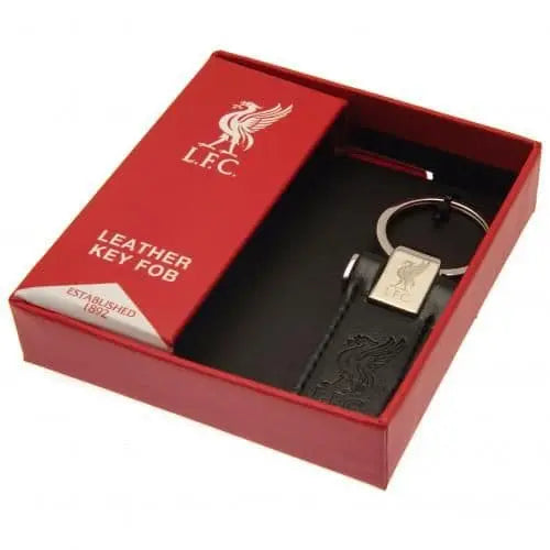 Liverpool FC Leather Key Fob Boxed